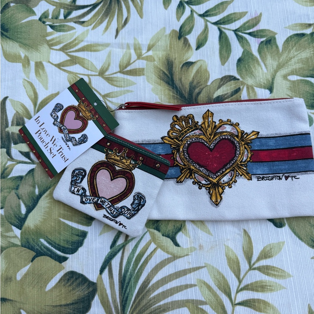 Brighton Heart Design Pouch Set - Picture 3 of 7